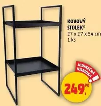 KOVOVÝ STOLEK*