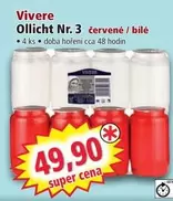 Super - Ollicht Nr. 3 červené / bílé