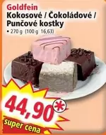 Super - Kokosové / Čokoládové / Punčové kostky