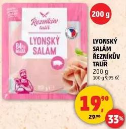 LYONSKÝ SALÁM ŘEZNÍKŮV TALÍŘ