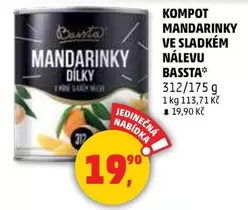 MANDARINKY VE SLADKÉM NÁLEVU