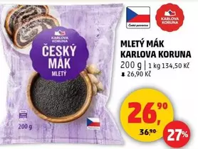 MLETÝ MÁK KARLOVA KORUNA