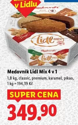 Super - Medovník Mix 4 v 1