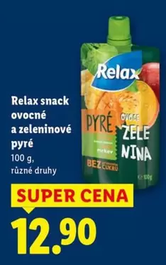 Super - snack ovocné a zeleninové pyré