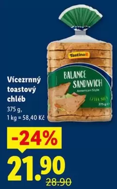 toastový chléb