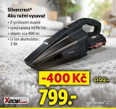 Aku ruční vysavač
