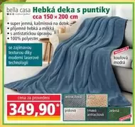 Super - Hebká deka s puntíky