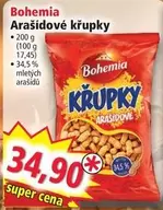 Bohemia - Arašídové křupky