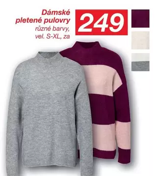 Dámské pletené pulovry