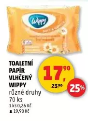 TOALETNÍ PAPÍR VLHČENÝ
