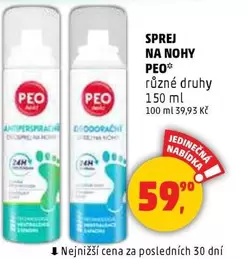 SPREJ NA NOHY PEO*