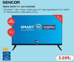 Sencor - WEBOS SMART TV / SLE 24S830MB
