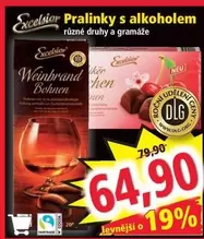 Pralinky s alkoholem