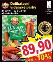 vídeňské párky