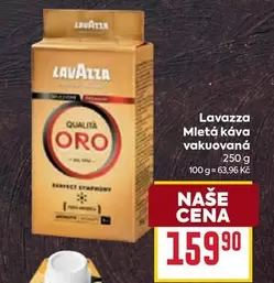 Mletá káva vakuovaná