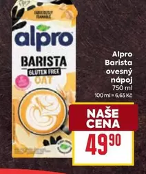 Barista ovesný nápoj