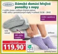 Dámské domácí hřejivé ponožky s nopy