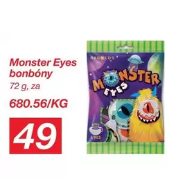 Monster Eyes bonbóny