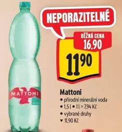 přírodní minerální voda