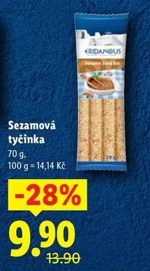 Sezamová tyčinka