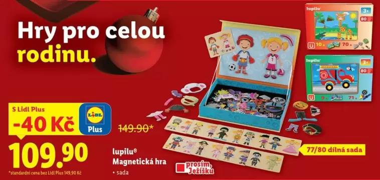 Plus - Magnetická hra