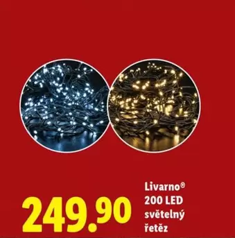 200 LED světelný řetěz
