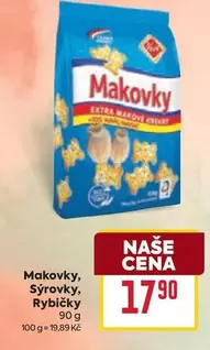 Makovky, Sýrovky, Rybičky