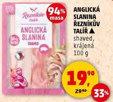 ANGLICKÁ SLANINA ŘEZNÍKŮV TALÍŘ
