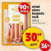 JEMNÉ PÁRKY ŘEZNÍKŮV TALÍŘ