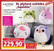 XL plyšové zvířátko „Squishie"