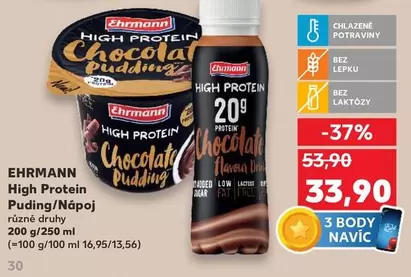 Protein - High  Puding/Nápoj