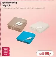 Vyhřívané deky řady SUB