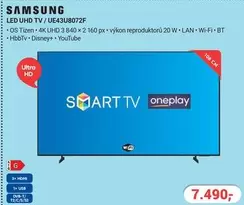 LED UHD TV/UE43U8072F