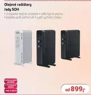 Olejové radiátory řady SOH