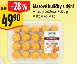 Masové kuličky s dýní