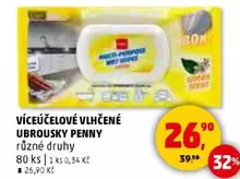 VÍCEÚČELOVÉ VLHČENÉ UBROUSKY