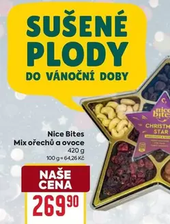 Mix ořechů a ovoce