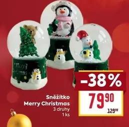 Sněžítko Merry Christmas