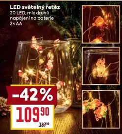 LED světelný řetěz