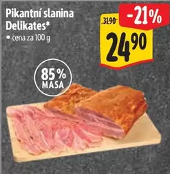 Pikantní slanina Delikates