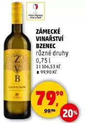 ZÁMECKÉ VINAŘSTVÍ BZENEC