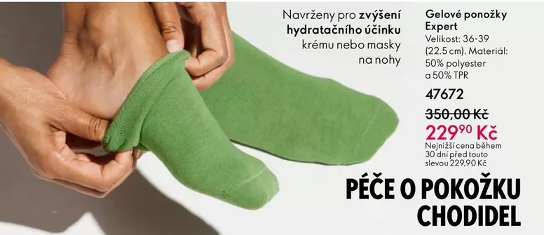 Gelové ponožky Expert