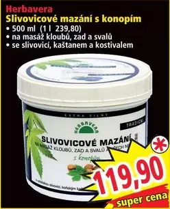 Super - Slivovicové mazání s konopím