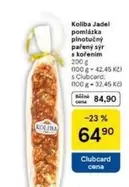 Jadel pomlázka plnotučný pařený sýr s kořenim