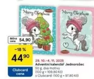 Adventni kalendář Jednorožec