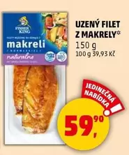 Fisher - UZENÝ FILET Z MAKRELY