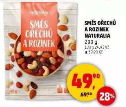 SMĚS OŘECHŮ A ROZINEK