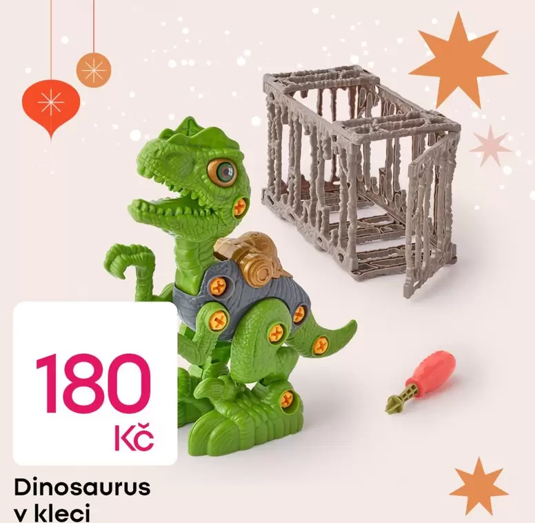Dinosaurus v kleci