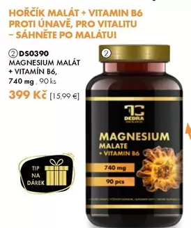 MAGNESIUM MALÁT + VITAMIN B6