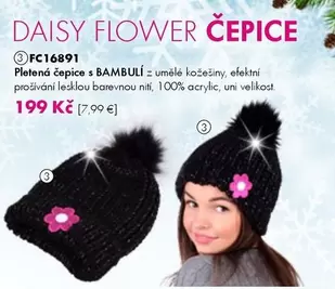 Flower - DAISY FLOWER ČEPICE FC16891